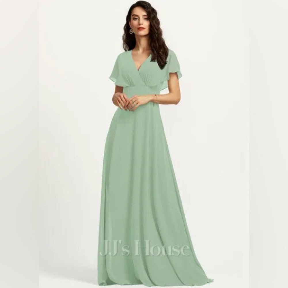 JJs House Sage Green Maxi Dress